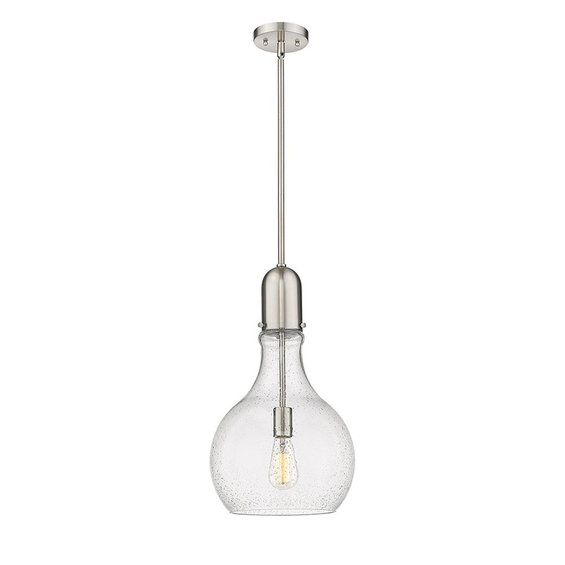 Innovations Lighting Amherst 1 Light  11.75″ Mini Pendant 492-1S-SN-G584-12-LED