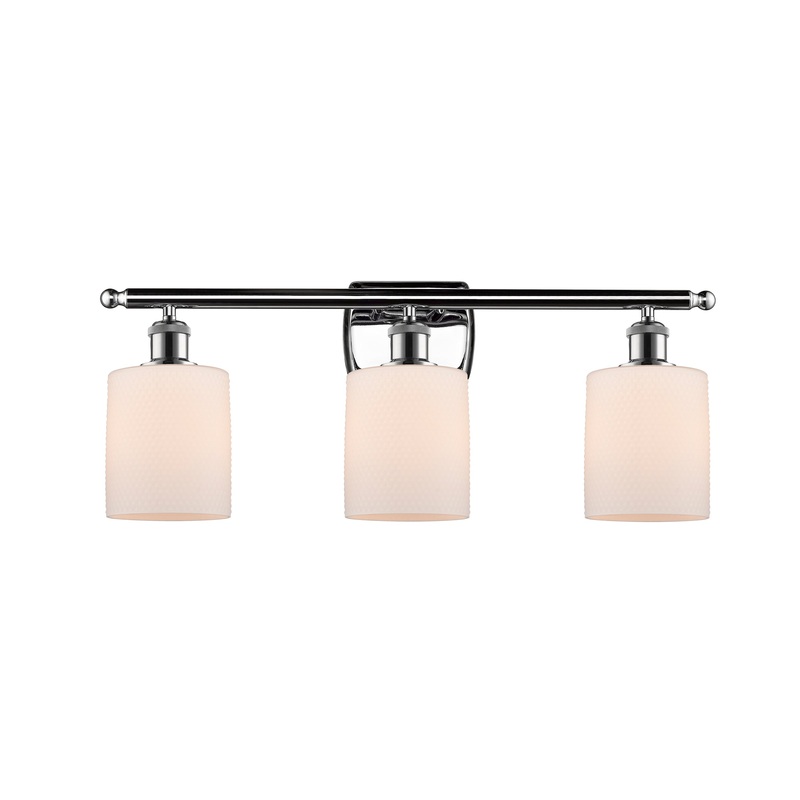 Innovations Lighting Cobbleskill 3 Light Bath Vanity Light Part Of The Ballston Collection 516-3W-PC-G111