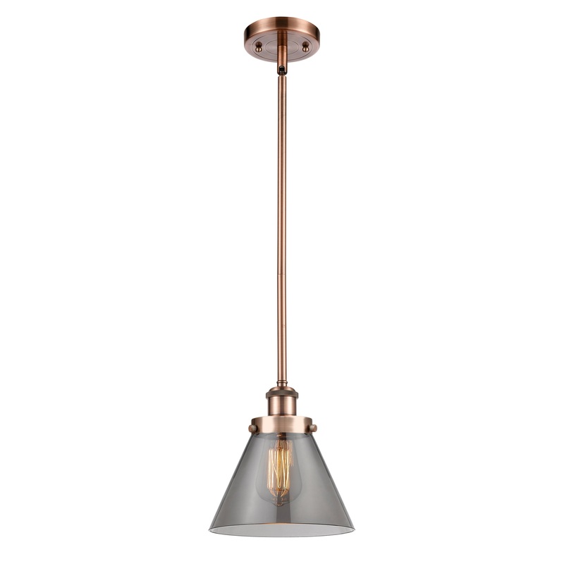 Innovations Lighting Cone 1 Light 8″ Mini Pendant 916-1S-AC-G43-LED