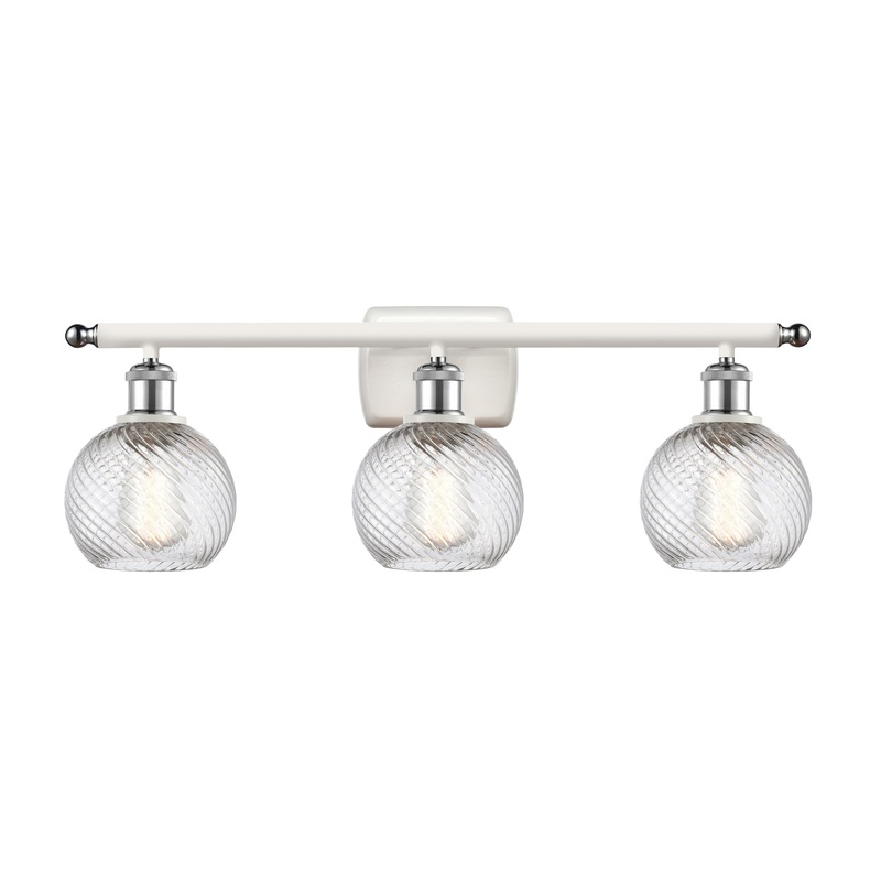 Innovations Lighting Deco Swirl 3 Light 26″ Bath Vanity Light 516-3W-WPC-G1213-6-LED