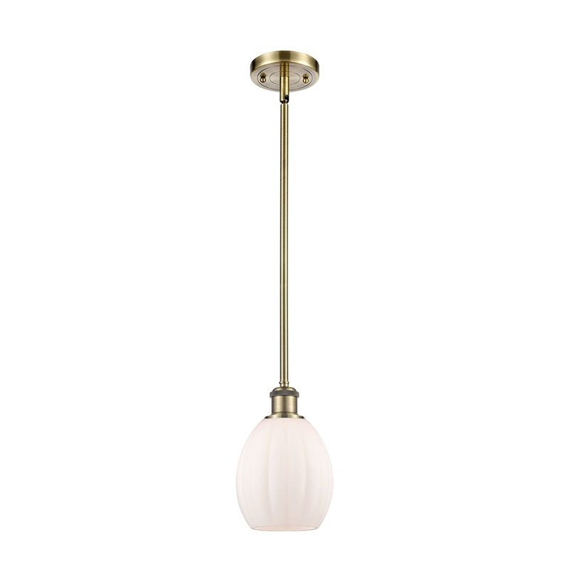 Innovations Lighting Eaton 1 Light 6″ Mini Pendant 516-1S-AB-G81-LED