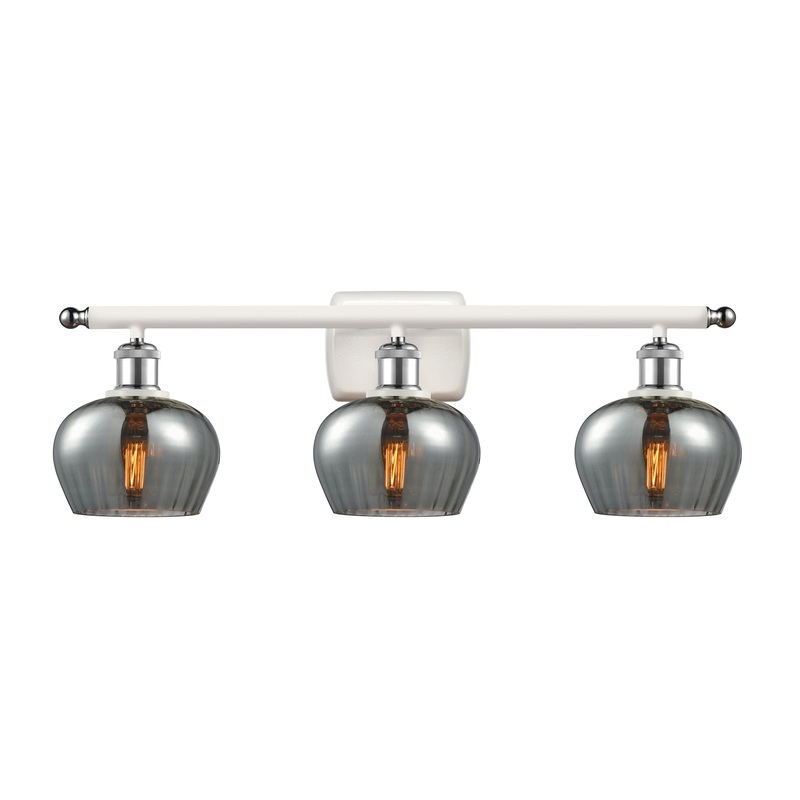 Innovations Lighting Fenton 3 Light Bath Vanity Light Part Of The Ballston Collection 516-3W-WPC-G93