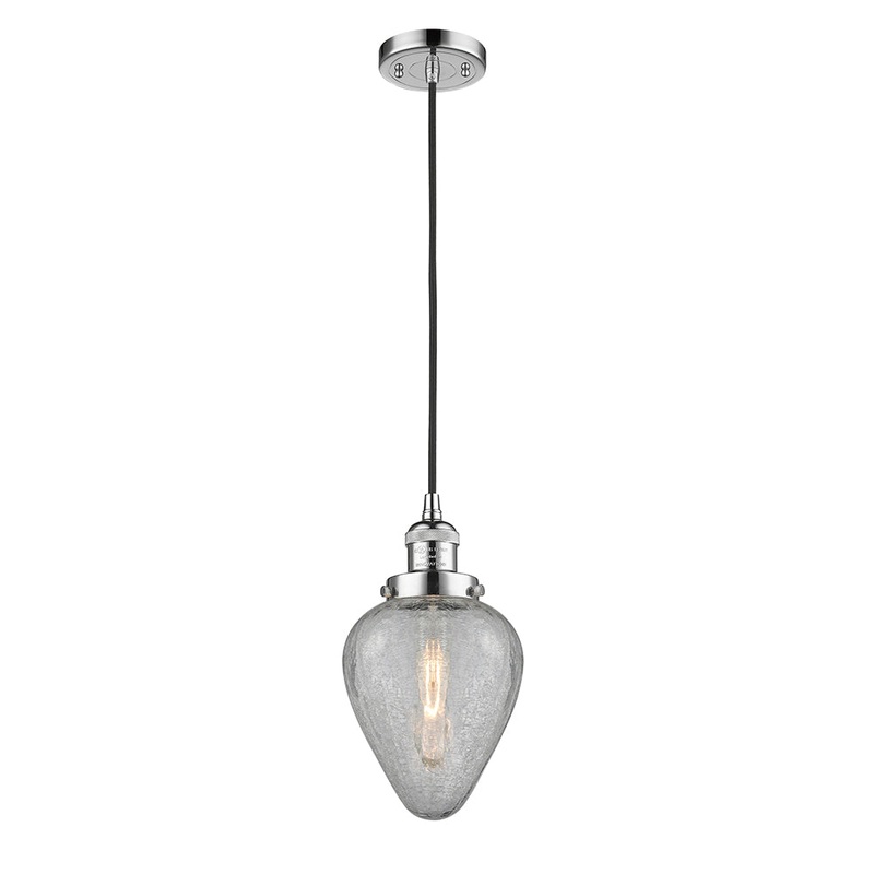 Innovations Lighting Geneseo 1 Light Mini Pendant Part Of The Franklin Restoration Collection 201C-PC-G165-LED