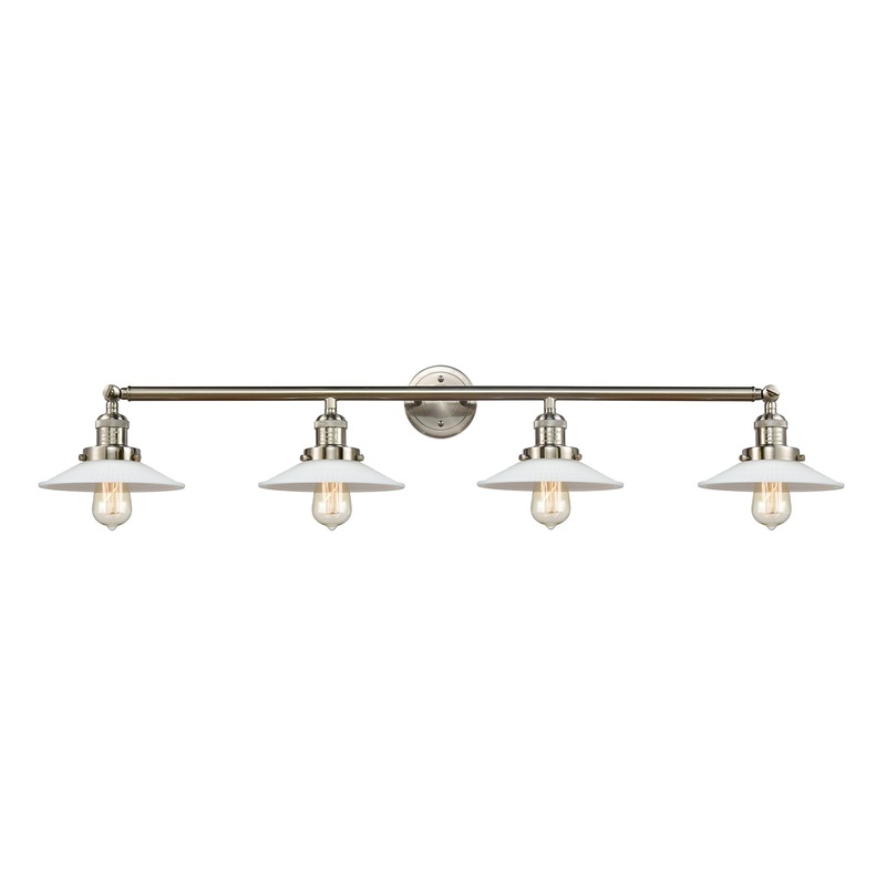 Innovations Lighting Halophane 4 Light Bath Vanity Light Part Of The Franklin Restoration Collection 215-SN-G1