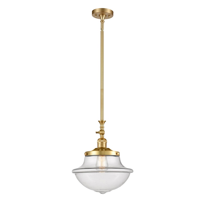 Innovations Lighting Oxford 1 Light 11.75″ Mini Pendant 206-SG-G542-LED