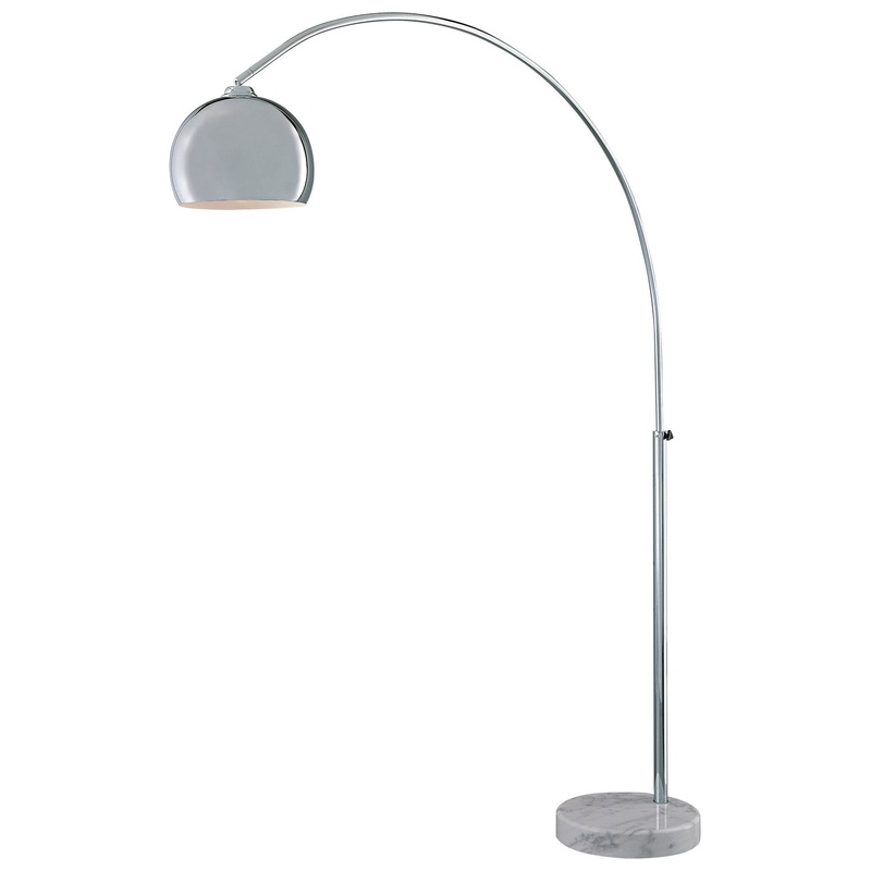 Georges Reading Room Arc Floor Lamp