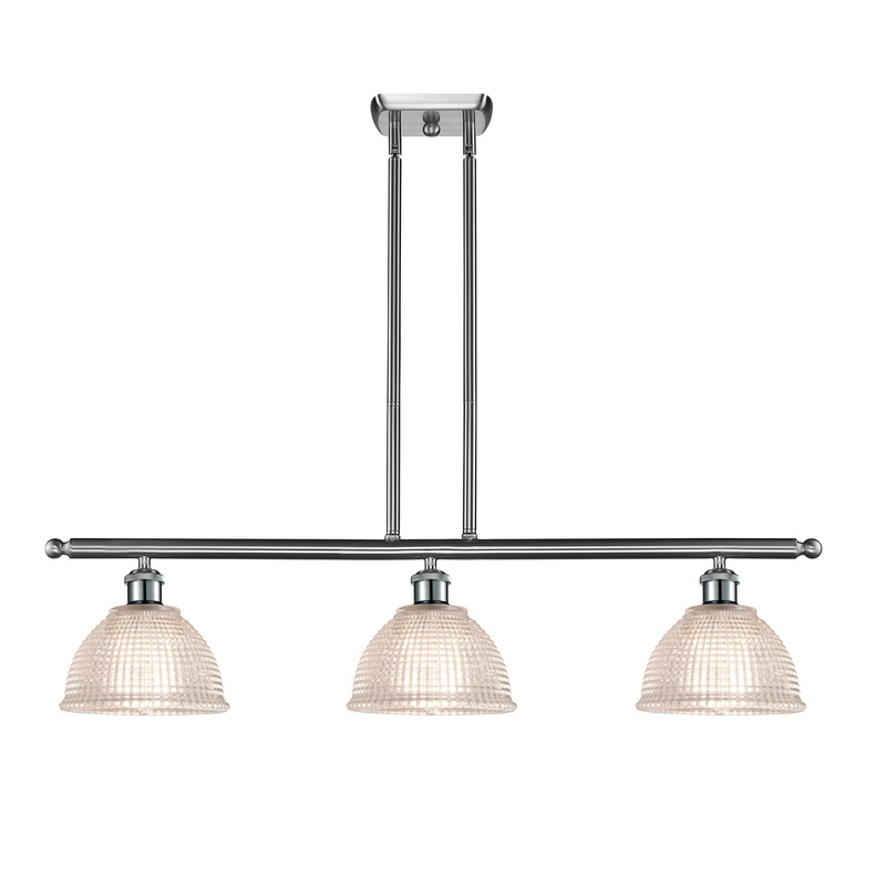 Innovations Lighting Arietta 3 Light Island Light Part Of The Ballston Collection 516-3I-SN-G422-LED
