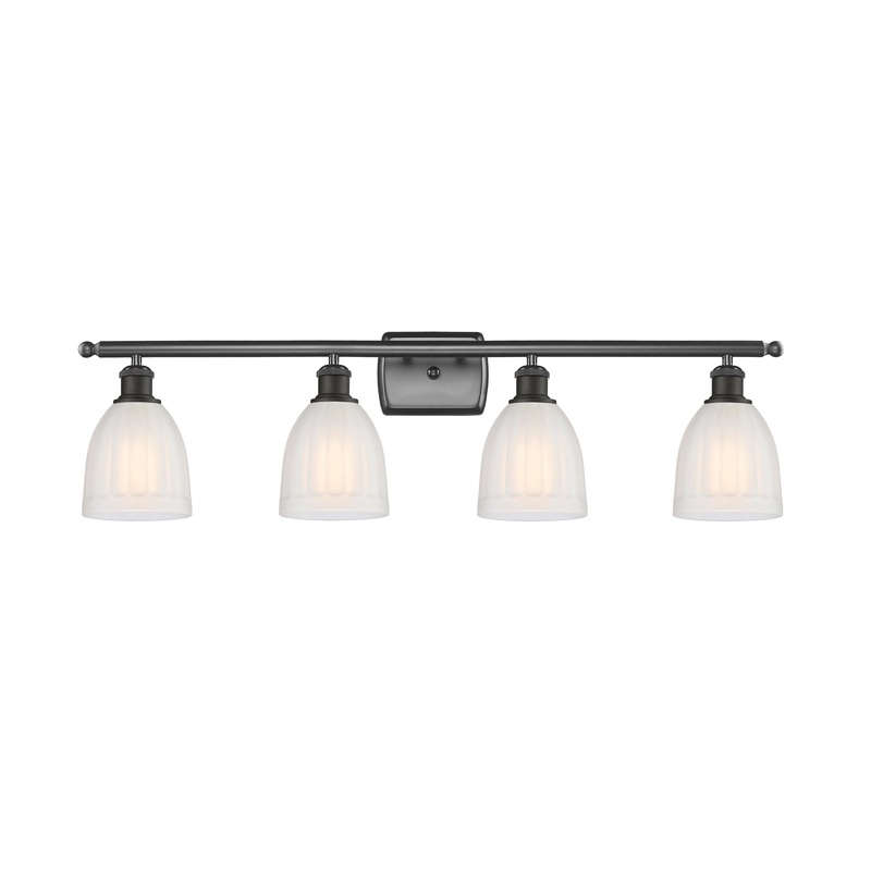 Innovations Lighting Brookfield 4 Light Bath Vanity Light Part Of The Ballston Collection 516-4W-OB-G441