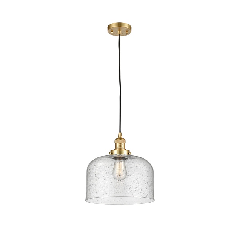 Innovations Lighting X-Large Bell 1 Light Mini Pendant Part Of The Franklin Restoration Collection 201C-SG-G74-L-LED