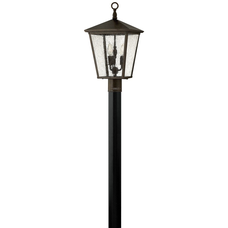 Trellis 120V Outdoor Post / Pier Mount Lantern