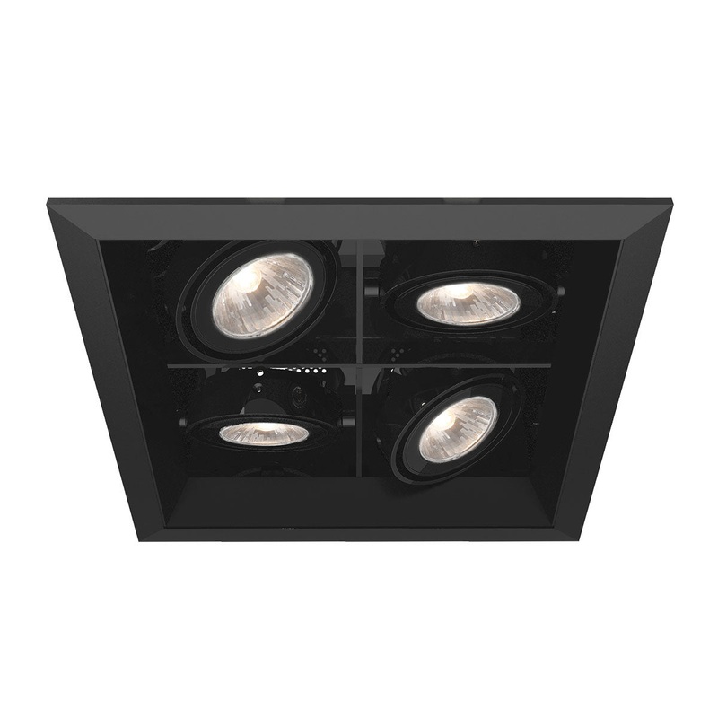 GU10 2X2 Trim with Remodel Housing