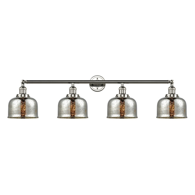 Innovations Lighting Large Bell 4 Light Bath Vanity Light Part Of The Franklin Restoration Collection 215-PN-G78