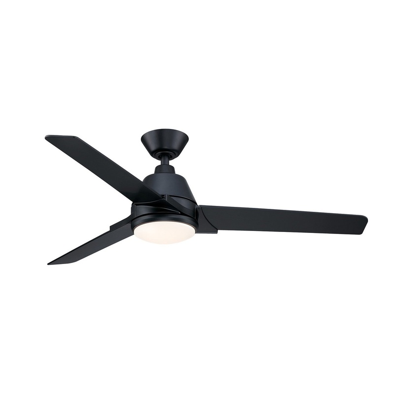 Pyramid Ceiling Fan with Light