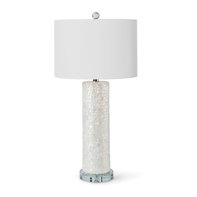 Scalloped Table Lamp