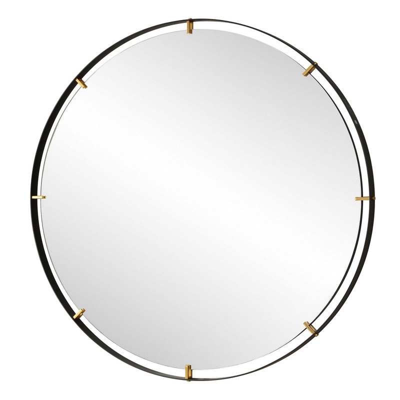 Grand Pendulum Large Round Mirror
