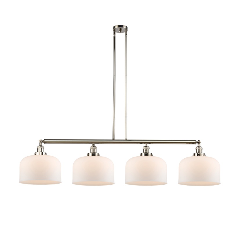 Innovations Lighting X-Large Bell 4 Light Island Light Part Of The Franklin Restoration Collection 214-PN-G71-L