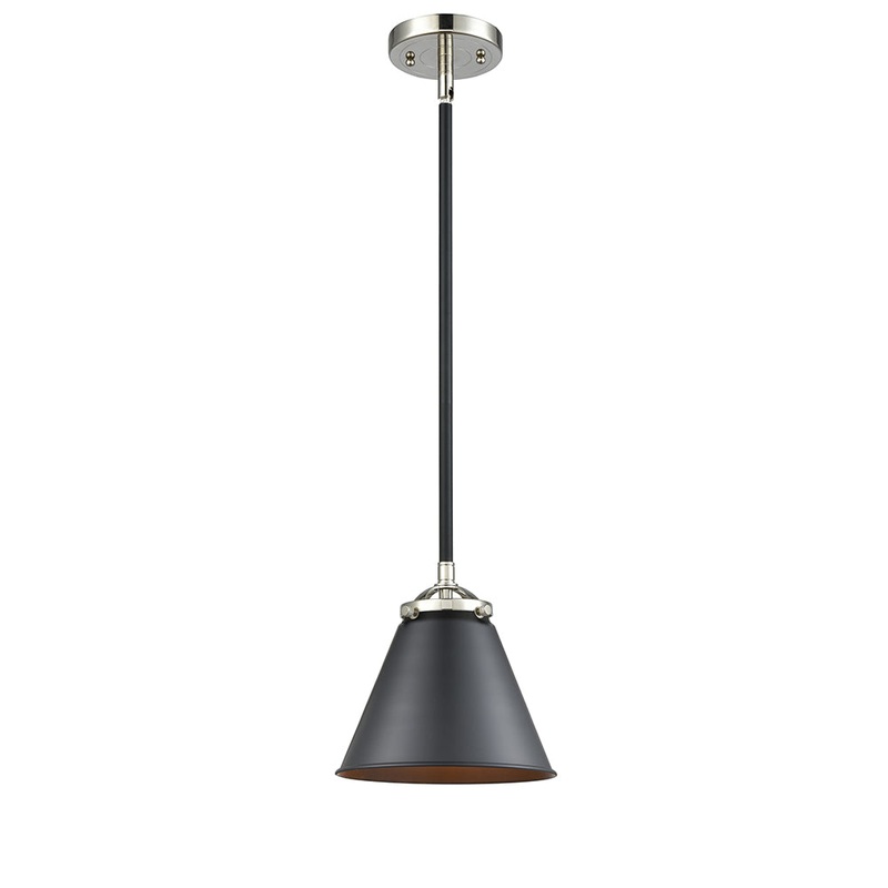 Innovations Lighting Appalachian 1 Light Mini Pendant Part Of The Nouveau Collection 284-1S-BPN-M13-BK-LED