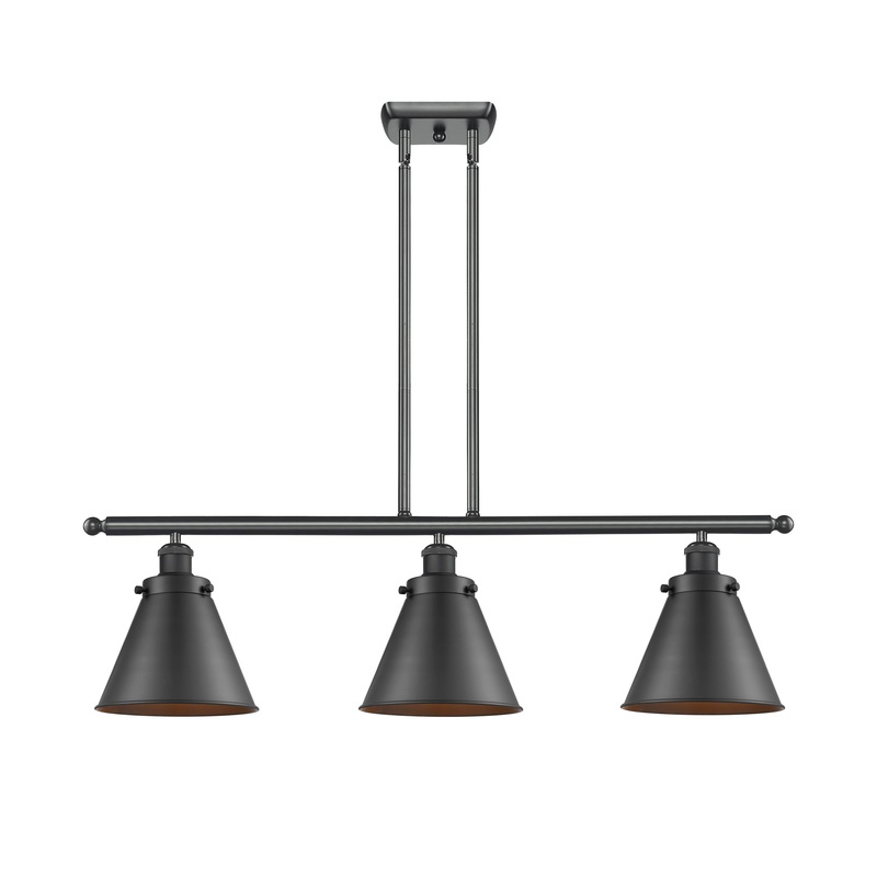 Innovations Lighting Appalachian 3 Light Island Light Part Of The Ballston Collection 916-3I-BK-M13