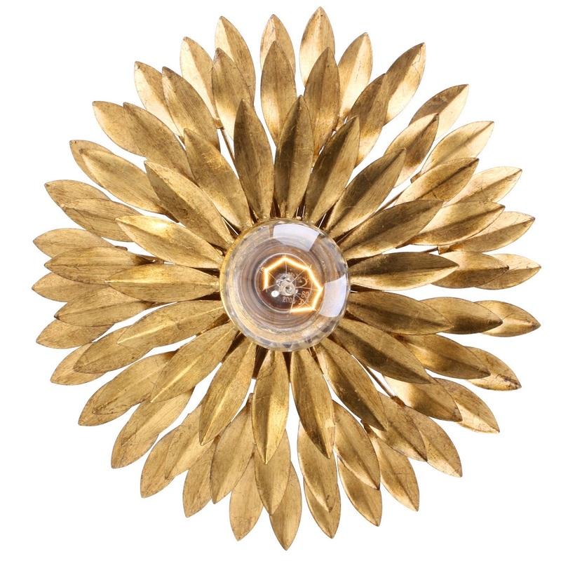 Broche Round Wall Sconce