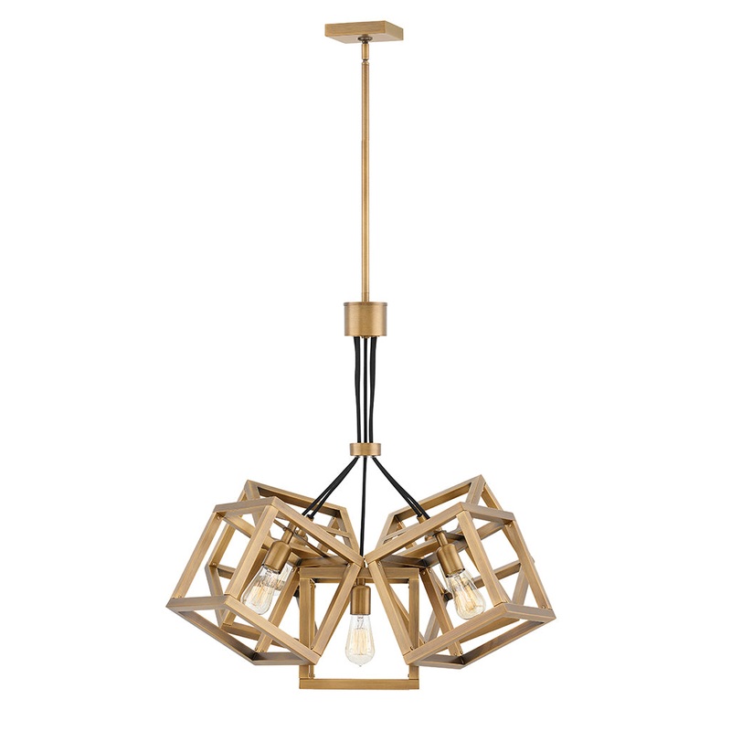 Ensemble Square Shade Chandelier
