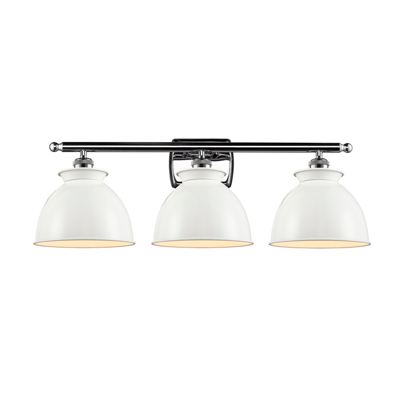 Innovations Lighting Adirondack 3 Light Bath Vanity Light Part Of The Ballston Collection 516-3W-PC-M14-W-LED