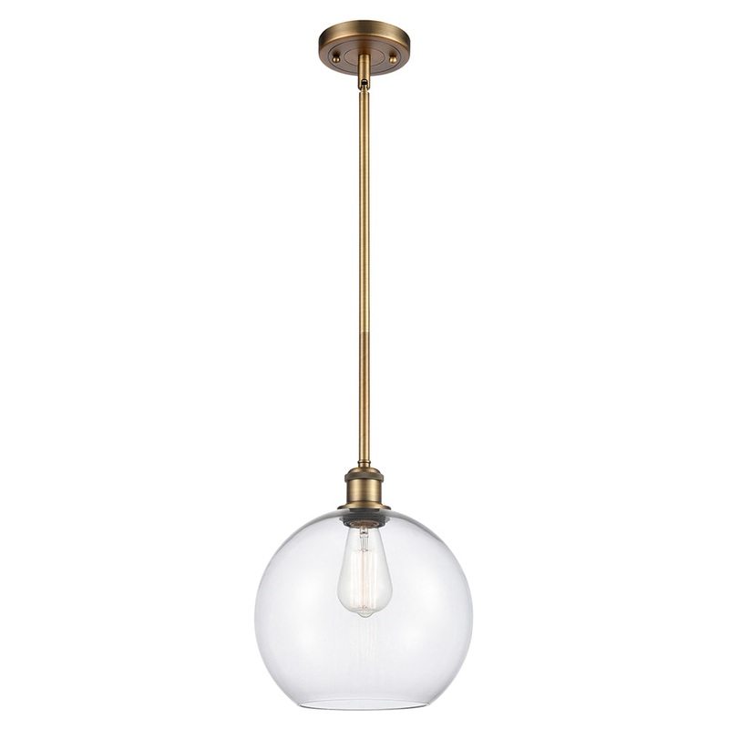 Innovations Lighting Athens 1 Light 10″ Mini Pendant 516-1S-BB-G122-10-LED