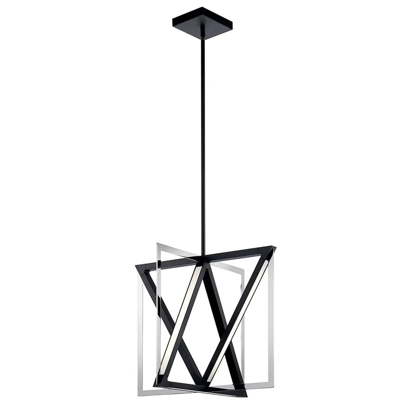 Kichler Axis 20.25″ LED Pendant Matte Black 84082