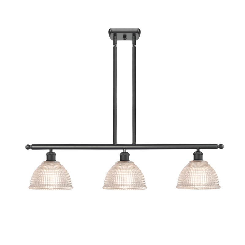 Innovations Lighting Arietta 3 Light Island Light Part Of The Ballston Collection 516-3I-BK-G422-LED