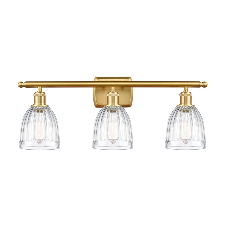 Innovations Lighting Brookfield 3 Light Bath Vanity Light Part Of The Ballston Collection 516-3W-SG-G442-LED