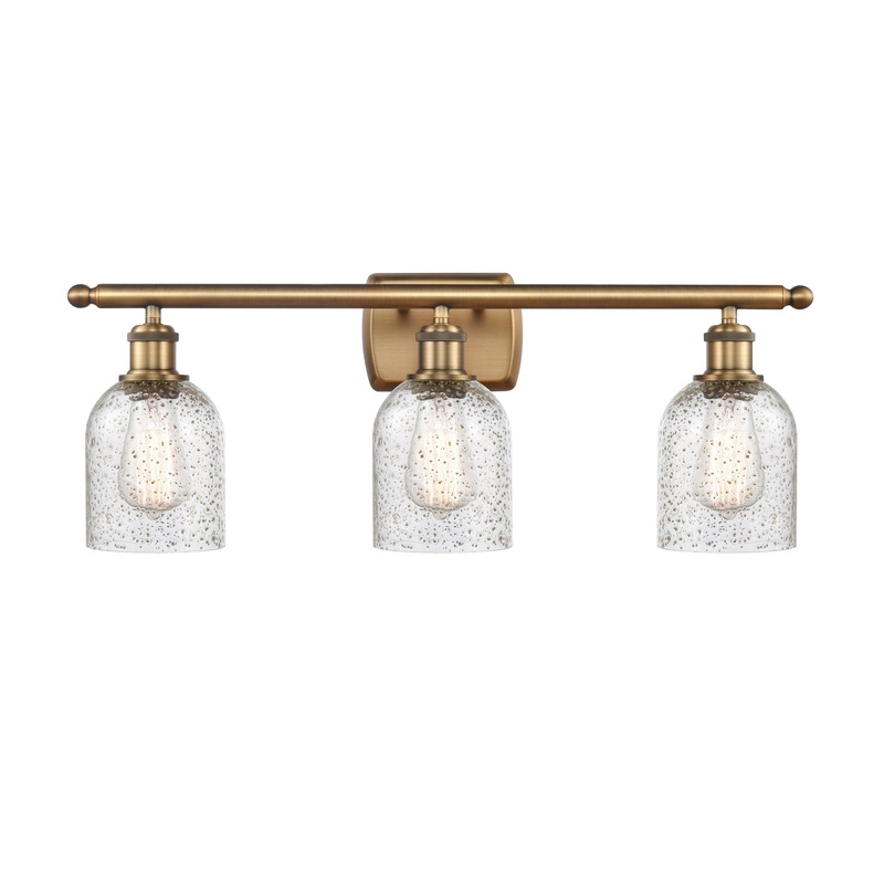 Innovations Lighting Caledonia 3 Light Bath Vanity Light Part Of The Ballston Collection 516-3W-BB-G259-LED