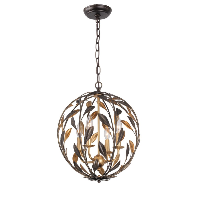 Broche Round Pendant