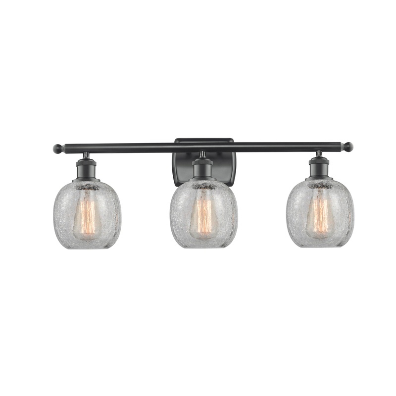 Innovations Lighting Belfast 3 Light Bath Vanity Light Part Of The Ballston Collection 516-3W-BK-G105-LED