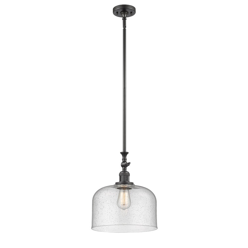Innovations Lighting X-Large Bell 1 Light Mini Pendant Part Of The Franklin Restoration Collection 206-OB-G74-L