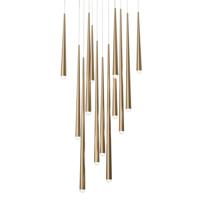 Cascade Square Multilight Pendant Light