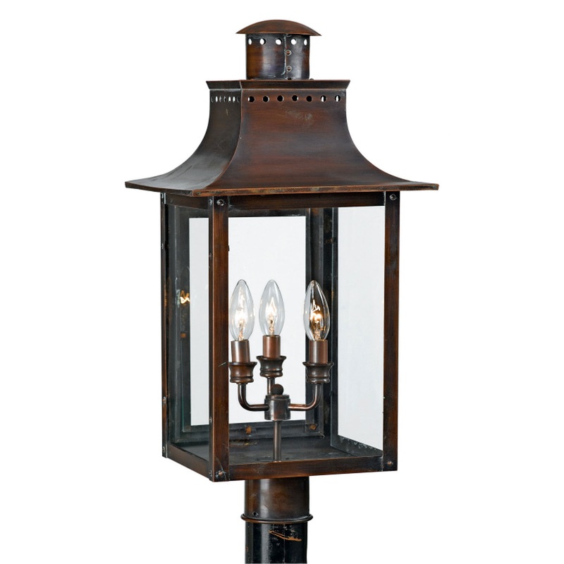 Chalmers Outdoor Post mount Lantern