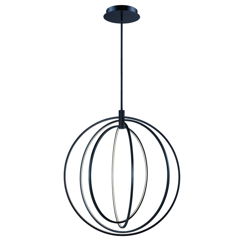 Concentric LED Linear Pendant
