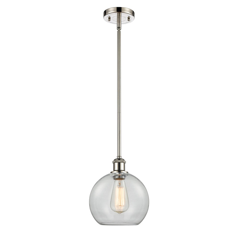 Innovations Lighting Athens 1 Light 8″ Mini Pendant 516-1S-PN-G122-8-LED