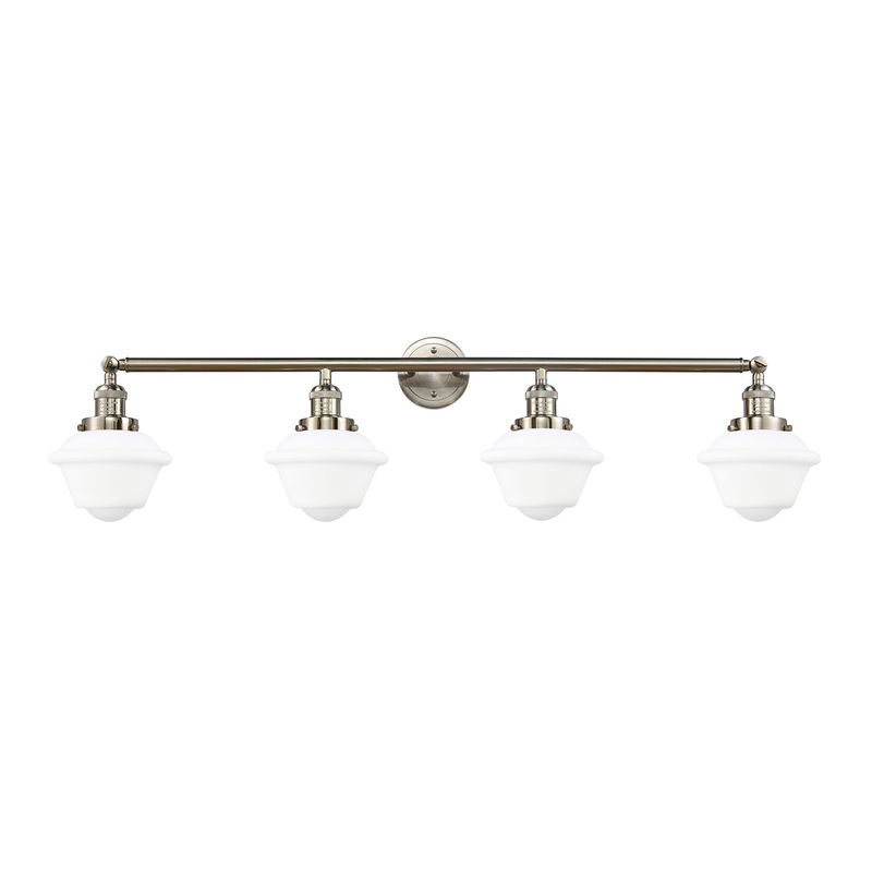 Innovations Lighting Small Oxford 4 Light Bath Vanity Light Part Of The Franklin Restoration Collection 215-SN-G531-LED