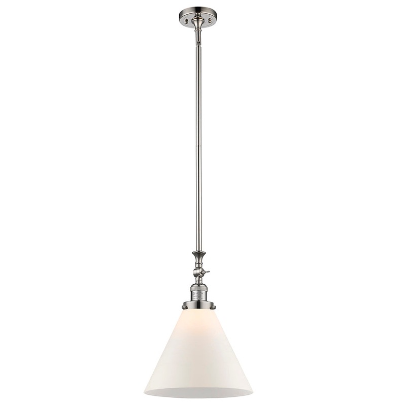 Innovations Lighting X-Large Cone 1 Light Mini Pendant Part Of The Franklin Restoration Collection 206-PN-G41-L-LED