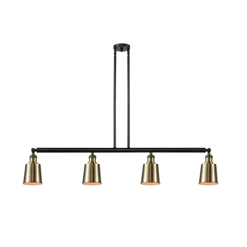 Innovations Lighting Addison 4 Light Island Light Part Of The Franklin Restoration Collection 214-BAB-M9-AB-LED
