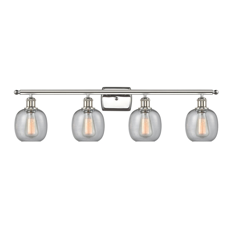 Innovations Lighting Belfast 4 Light Bath Vanity Light Part Of The Ballston Collection 516-4W-PN-G104-LED