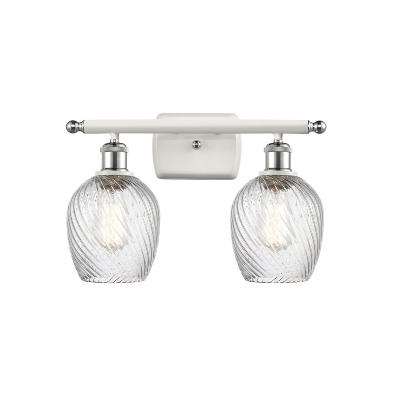 Innovations Lighting Salina 2 Light Bath Vanity Light Part Of The Ballston Collection 516-2W-WPC-G292