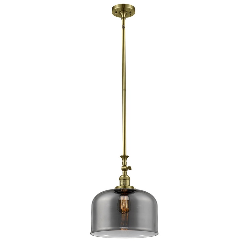 Innovations Lighting X-Large Bell 1 Light Mini Pendant Part Of The Franklin Restoration Collection 206-AB-G73-L