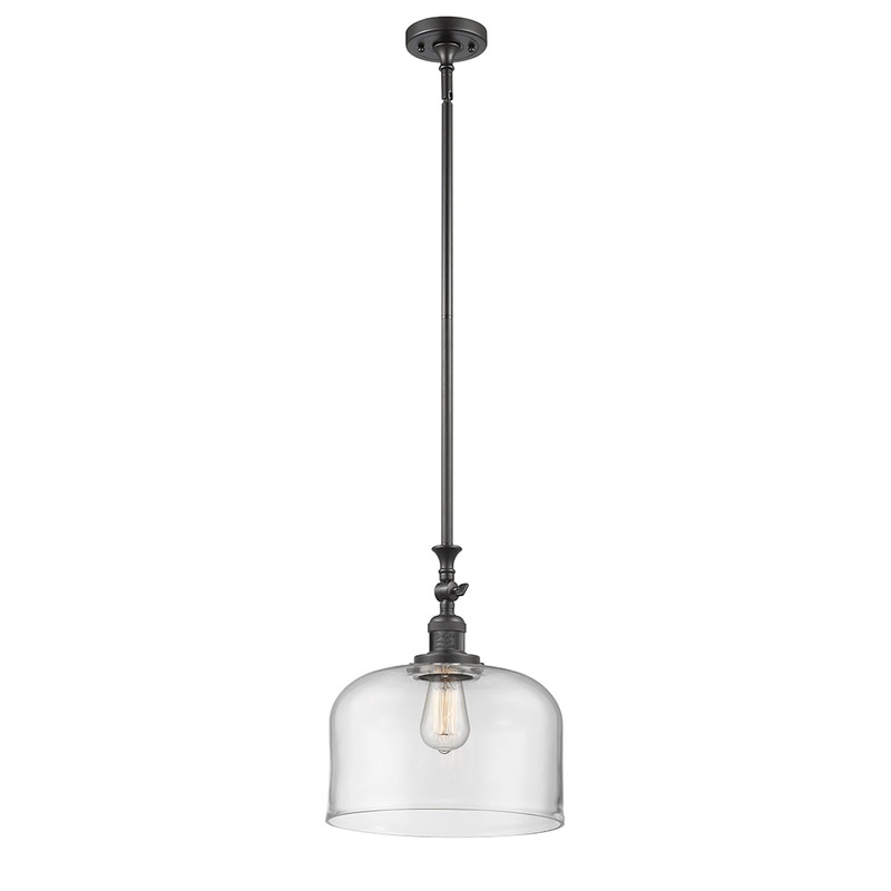 Innovations Lighting X-Large Bell 1 Light Mini Pendant Part Of The Franklin Restoration Collection 206-OB-G72-L