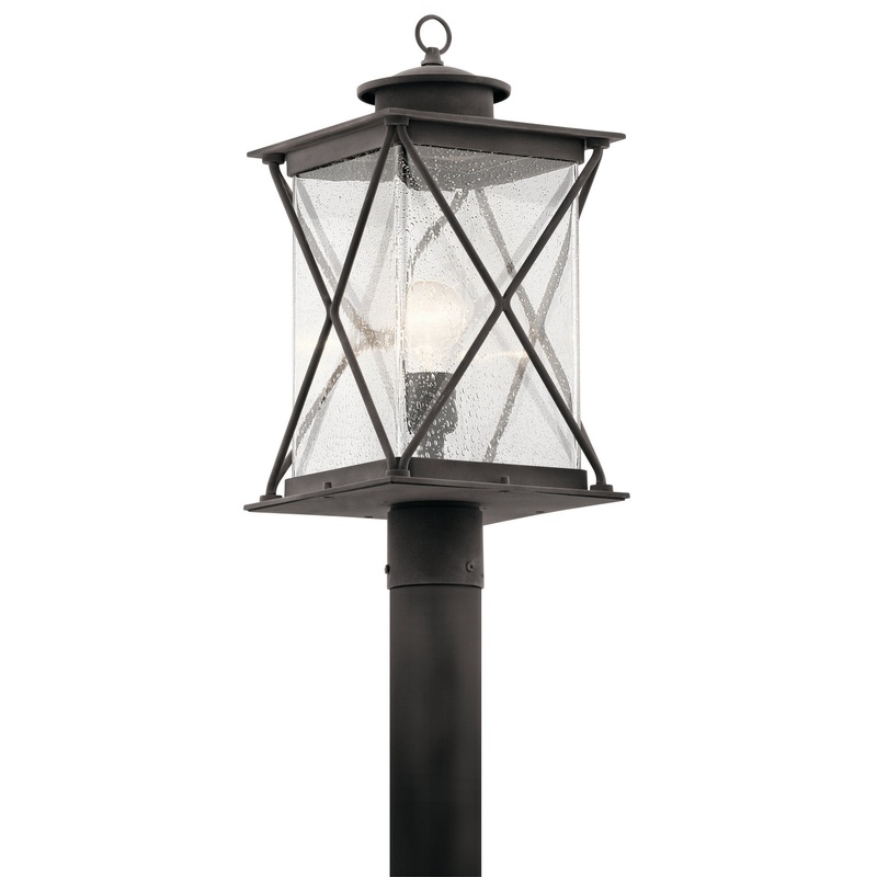 Argyle Outdoor Post Mount Lantern