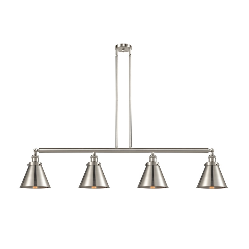 Innovations Lighting Appalachian 4 Light Island Light Part Of The Franklin Restoration Collection 214-SN-M13-SN-LED