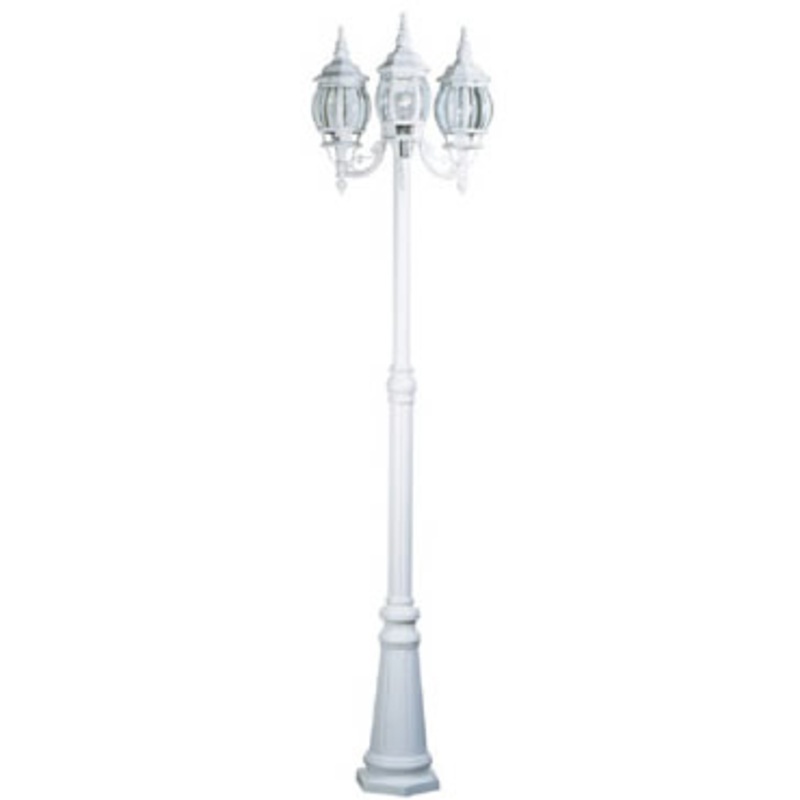 Classico Outdoor Post with Lights