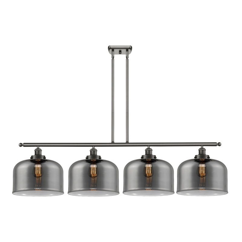 Innovations Lighting X-Large Bell 4 Light Island Light Part Of The Ballston Collection 916-4I-OB-G73-L-LED