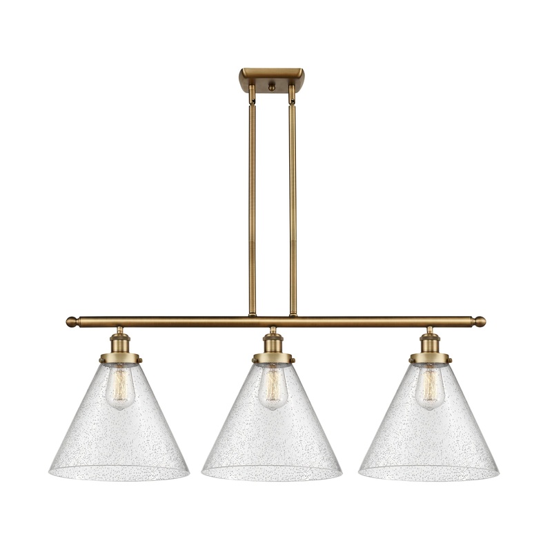 Innovations Lighting X-Large Cone 3 Light Island Light Part Of The Ballston Collection 916-3I-BB-G44-L
