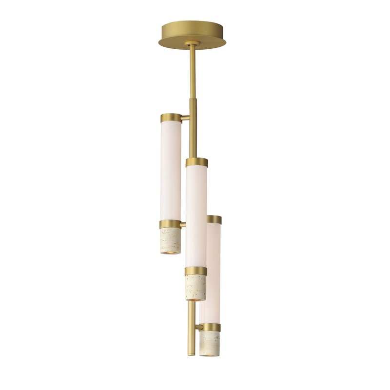 Travertine Multi-Light Pendant